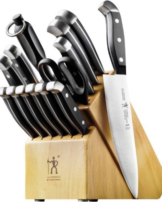 Premium Quality 15-Piece Knife Set with Block